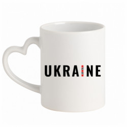 Кружки з ручкою у вигляді серця