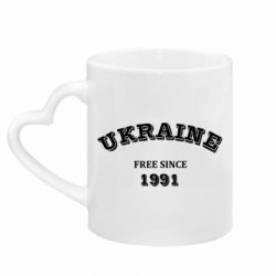 Кружки с ручкой в виде сердца