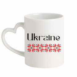 Кружки с ручкой в виде сердца