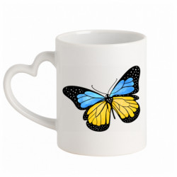 Кружки с ручкой в виде сердца