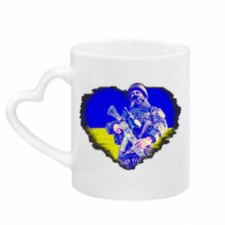 Кружки з ручкою у вигляді серця