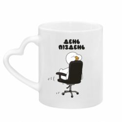 Кружки с ручкой в виде сердца