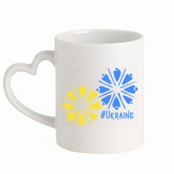 Кружки с ручкой в виде сердца