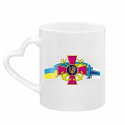 Кружки с ручкой в виде сердца