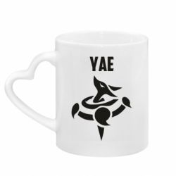 Кружки з ручкою у вигляді серця - FATLINE