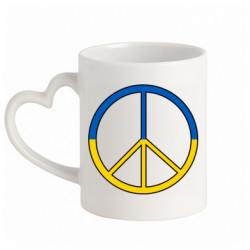 Кружки з ручкою у вигляді серця