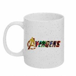 Кружка с блестками 320ml Avengers - FATLINE Кружка с блестками 320ml Avengers
