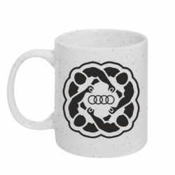 Кружка з блискітами 320 мл Автоклуб Audi - FATLINE Кружка з блискітами 320 мл Автоклуб Audi