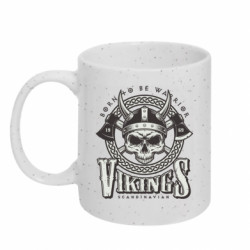 Кружка с блестками 320ml Born to be Warrior - FATLINE Кружка с блестками 320ml Born to be Warrior