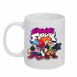 Кружка с блестками 320ml Boyfriend And Pico - FATLINE Кружка с блестками 320ml Boyfriend And Pico