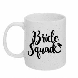 Кружка с блестками 320ml Bride Squad - FATLINE Кружка с блестками 320ml Bride Squad