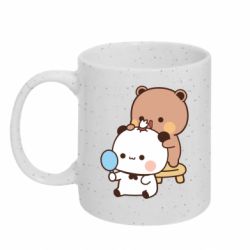 Кружка з блискітами 320 мл Дуду Перукар - FATLINE Кружка з блискітами 320 мл Дуду Перукар