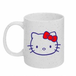 Кружка с блестками 320ml Hello Kitty logo - FATLINE Кружка с блестками 320ml Hello Kitty logo
