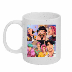 Кружки с блестками 320ml