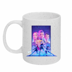 Кружки з блискітками 320ml