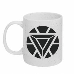 Кружка с блестками 320ml Iron Man Heart - FATLINE Кружка с блестками 320ml Iron Man Heart