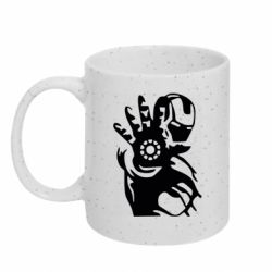 Кружка с блестками 320ml Iron man ready for battle - FATLINE Кружка с блестками 320ml Iron man ready for battle