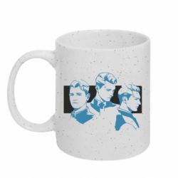 Кружка з блискітами 320 мл Коннор Detroit - FATLINE Кружка з блискітами 320 мл Коннор Detroit