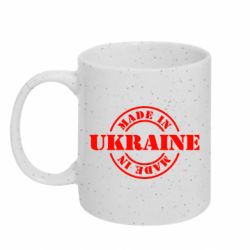 Кружка з блискітами 320 мл Made in Ukraine - FATLINE Кружка з блискітами 320 мл Made in Ukraine