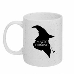 Кружка з блискітами 320 мл Magic is coming - FATLINE Кружка з блискітами 320 мл Magic is coming