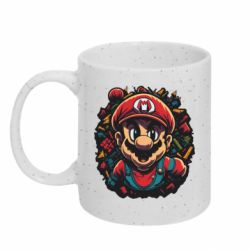 Кружка с блестками 320ml Марио и сладости - FATLINE Кружка с блестками 320ml Марио и сладости