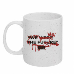 Кружка с блестками 320ml We are the future - FATLINE Кружка с блестками 320ml We are the future