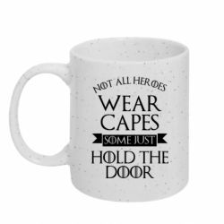 Кружка з блискітами 320 мл Not all heroes wear capes - FATLINE Кружка з блискітами 320 мл Not all heroes wear capes