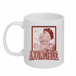 Кружка с блестками 320ml Постер Неуязвимого