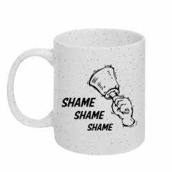 Кружка з блискітами 320 мл Shame Shame Shame - FATLINE Кружка з блискітами 320 мл Shame Shame Shame