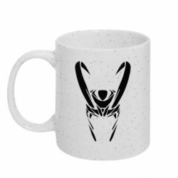 Кружка с блестками 320ml Шлем Локи - FATLINE Кружка с блестками 320ml Шлем Локи