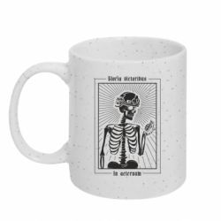 Кружка с блестками 320ml Слава победителям - FATLINE Кружка с блестками 320ml Слава победителям