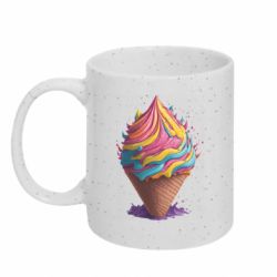 Кружка с блестками 320ml Сладкое мороженое - FATLINE Кружка с блестками 320ml Сладкое мороженое