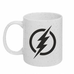 Кружка с блестками 320ml Superhero logo - FATLINE Кружка с блестками 320ml Superhero logo