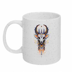 Кружка з блискітами 320 мл Техно етно коза - FATLINE Кружка з блискітами 320 мл Техно етно коза