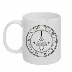 Кружка з блискітами 320 мл The Bill Cipher Zodiac - FATLINE Кружка з блискітами 320 мл The Bill Cipher Zodiac