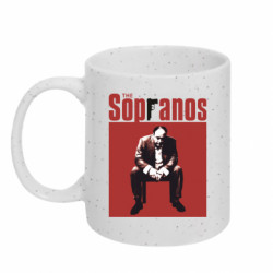 Кружка с блестками 320ml Тони Сопрано - FATLINE Кружка с блестками 320ml Тони Сопрано