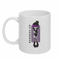 Кружка с блестками 320ml Узи - FATLINE Кружка с блестками 320ml Узи