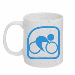 Кружка з блискітами 320 мл Велоспорт - FATLINE Кружка з блискітами 320 мл Велоспорт