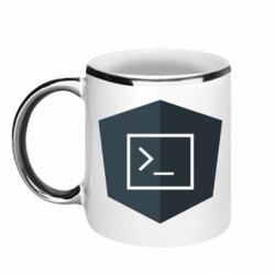 Кружка с каемкой The code - FATLINE Кружка с каемкой The code