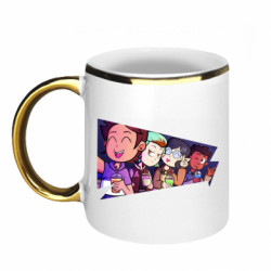 Кружка з облямівкою 320ml The Owl House selfie - FATLINE Кружка з облямівкою 320ml The Owl House selfie