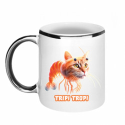 Кружка с каемкой TRIPI TROPI - FATLINE Кружка с каемкой TRIPI TROPI