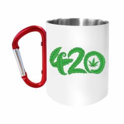 Кружки с ручкой-карабином