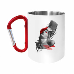 Кружки с ручкой-карабином