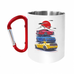 Кружки з ручкою-карабіном