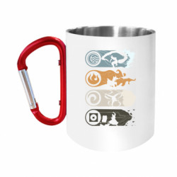 Кружки с ручкой-карабином