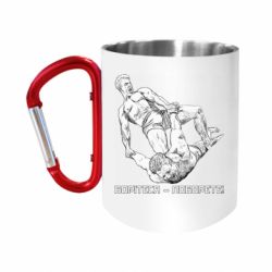 Кружки с ручкой-карабином