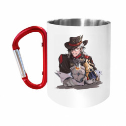 Кружки с ручкой-карабином