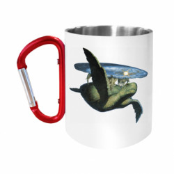 Кружки с ручкой-карабином