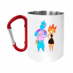 Кружки с ручкой-карабином