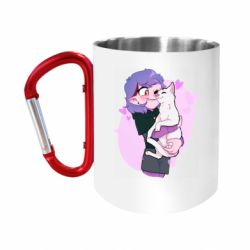 Кружки с ручкой-карабином